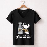 Vegas Golden Knights My Cup Size Is Stanley Snoopy 7 Womens V Neck.jpg