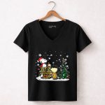 Vegas Golden Knights Snoopy Charlie Brown Woodstock Christmas Stanley Cup 7 Womens V Neck.jpg