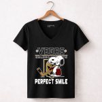 Vegas Golden Knights Snoopy Perfect Smile The Peanuts Movie 7 Womens V Neck.jpg