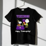 Vikings Snoopy Charlie Brown Thanksgiving Football Minnesota 1 T Shirt