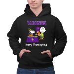 Vikings Snoopy Charlie Brown Thanksgiving Football Minnesota 2 Hoodie
