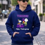 Vikings Snoopy Charlie Brown Thanksgiving Football Minnesota 8 Hoodie