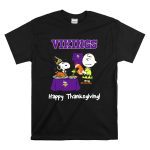 Vikings Snoopy Charlie Brown Thanksgiving Football Minnesota T Shirt 6