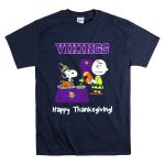 Vikings Snoopy Charlie Brown Thanksgiving Football Minnesota T Shirt 7