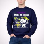Vikings Snoopy Make Me Drink Fun 3 Sweatshirt