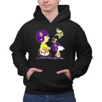 Vikings Snoopy and Woodstock Football Team Fans 2 Hoodie