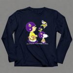 Vikings Snoopy and Woodstock Football Team Fans 6 Long Sleeves