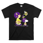 Vikings Snoopy and Woodstock Football Team Fans T Shirt 6