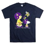 Vikings Snoopy and Woodstock Football Team Fans T Shirt 7