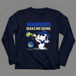 Warriors Make Me Drink Golden State Warriors Snoopy 6 Long Sleeves