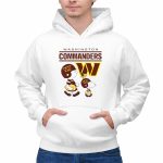 Washington Commanders Snoopy Charlie Brown Football Team Fan Gear 2 Hoodie