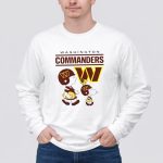 Washington Commanders Snoopy Charlie Brown Football Team Fan Gear 4 Long Sleeves