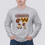 Washington Commanders Snoopy Charlie Brown Football Team Fan Gear 6 Long Sleeves