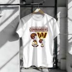 Washington Commanders Snoopy Charlie Brown Football Team Fan Gear T Shirt 6
