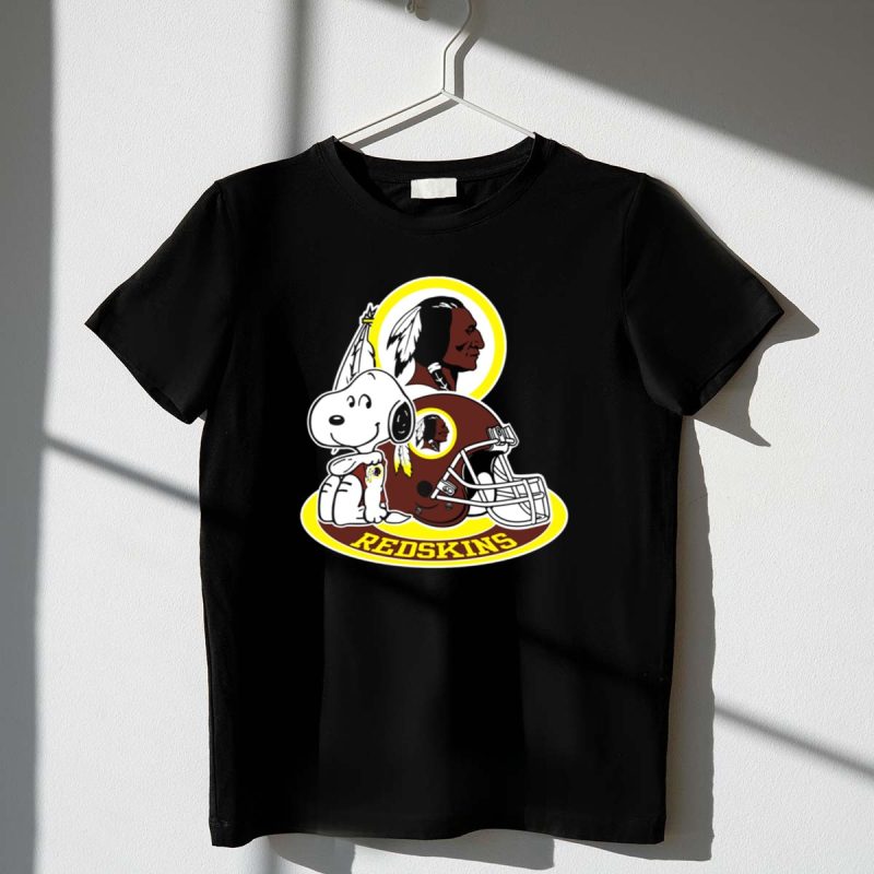 Washington Redskins Snoopy Football Helmet 1 T Shirt