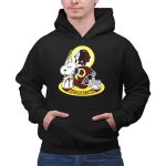 Washington Redskins Snoopy Football Helmet 2 Hoodie