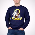 Washington Redskins Snoopy Football Helmet 3 Sweatshirt