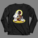 Washington Redskins Snoopy Football Helmet 4 Long Sleeves