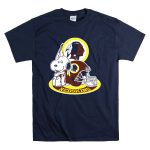 Washington Redskins Snoopy Football Helmet T Shirt 7