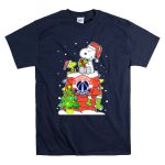 Washington Wizards Snoopy Christmas Santa Hat Peanuts Charlie Brown T Shirt 7