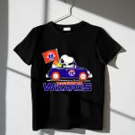 Washington Wizards Snoopy Driving Car with Basketball 1 T Shirt