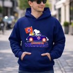 Washington Wizards Snoopy Driving Car with Basketball 8 Hoodie
