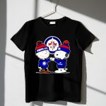 Winnipeg Jets Charlie Brown and Snoopy fist bump 1 T Shirt.jpg