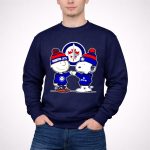Winnipeg Jets Charlie Brown and Snoopy fist bump 3 Sweatshirt.jpg