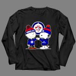 Winnipeg Jets Charlie Brown and Snoopy fist bump 4 Long Sleeves.jpg