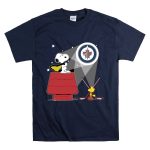 Winnipeg Jets Snoopy Woodstock Hockey Doghouse Spotlight T Shirt 7.jpg