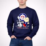 Winnipeg Jets Snoopy and Charlie Brown dancing 3 Sweatshirt.jpg