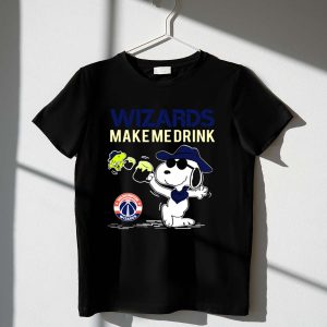 Wizards Make Me Drink Snoopy Washington Wizards 1 T Shirt