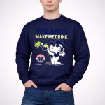 Wizards Make Me Drink Snoopy Washington Wizards 3 Sweatshirt