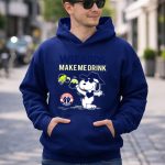Wizards Make Me Drink Snoopy Washington Wizards 8 Hoodie