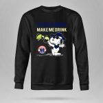 Wizards Make Me Drink Snoopy Washington Wizards 9 Hoodie