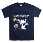 Wizards Make Me Drink Snoopy Washington Wizards T Shirt 7