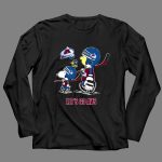Woodstock Snoopy Charlie Brown Walking Colorado Avalanche Lets Go Avs 4 Long Sleeves.jpg