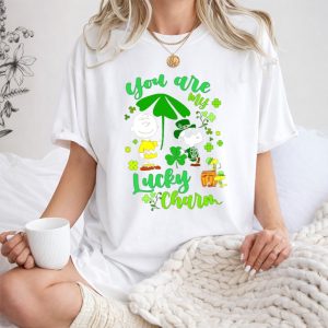 You Are Lucky Charm Snoopy Friends Wit St Patricks Day 1 T Shirt